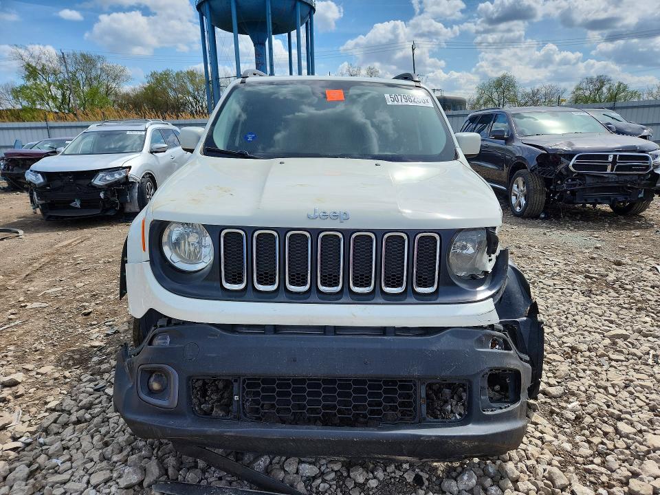 2017 Jeep Renegade მანქანა იყიდება აუქციონზე, vin: ZACCJABB8HPG67077, აუქციონის ნომერი: 50798256