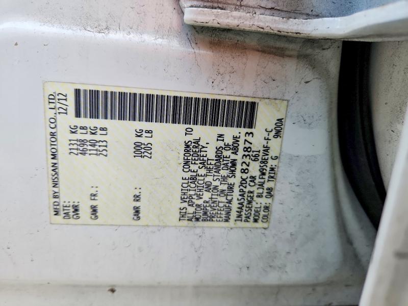 Aukcja sprzedaży 2013 Nissan Maxima, vin: 1N4AA5AP2DC823873, numer aukcji: 51153536