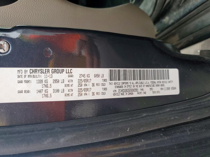 Продажа на аукционе авто 2014 Dodge Grand Caravan, vin: 2C4RDGBG5ER202991, номер лота: 49239216
