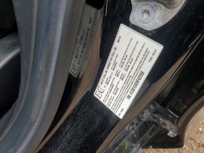 49260306 :رقم المزاد ، 5YJ3E1EA2KF422569 vin ، 2019 Tesla Model 3 مزاد بيع