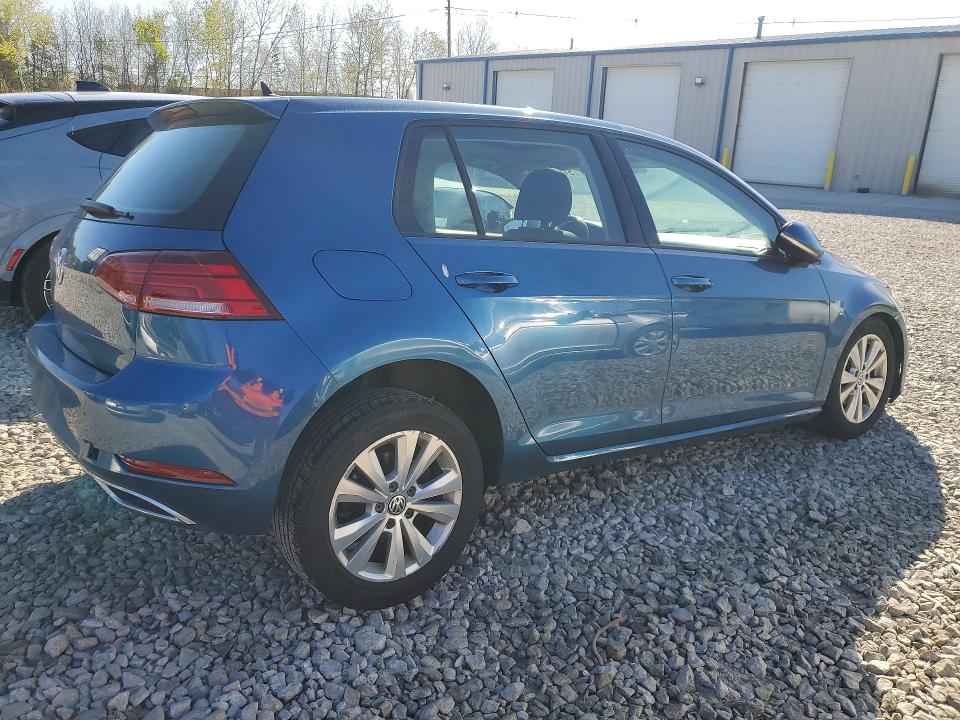 2021 Volkswagen Golf მანქანა იყიდება აუქციონზე, vin: 3VWG57AU0MM005502, აუქციონის ნომერი: 51347736