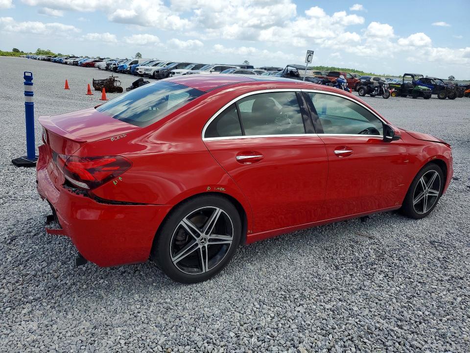 Auction sale of the 2019 Mercedes-benz A-class, vin: WDD3G4EBXKW015802, lot number: 49985216