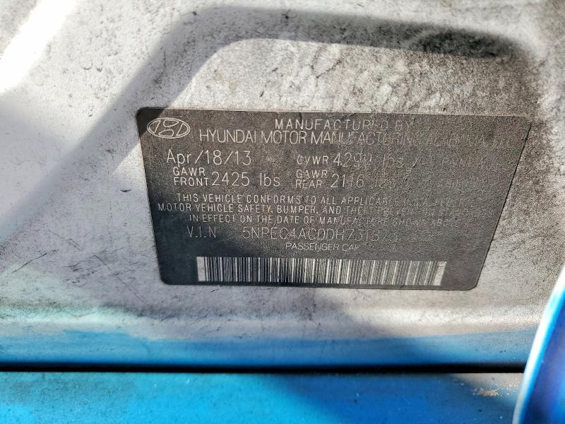 Продажа на аукционе авто 2013 Hyundai Sonata, vin: 5NPEC4AC0DH731873, номер лота: 50681806