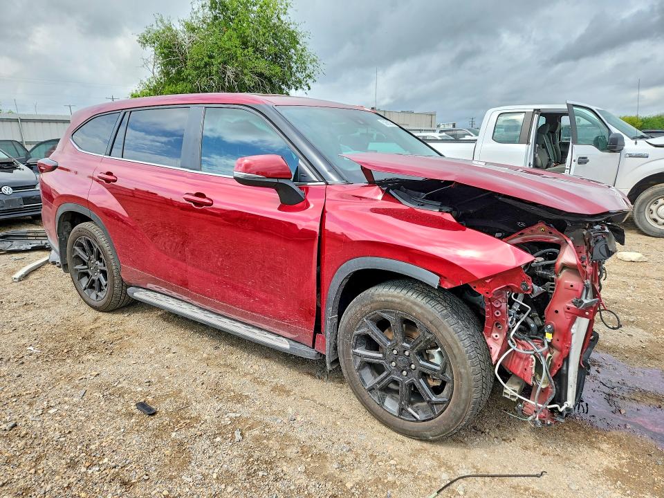 Aukcja sprzedaży 2024 Toyota Highlander, vin: 5TDKDRAH9RS054719, numer aukcji: 50662276