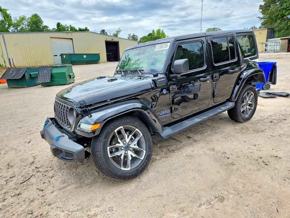 Продажа на аукционе авто 2024 Jeep Wrangler, vin: 1C4RJXN65RW190124, номер лота: 51906756