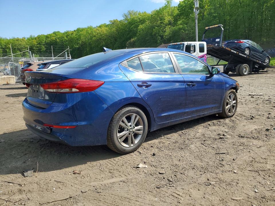 51081886 :رقم المزاد ، 5NPD84LF4HH189431 vin ، 2017 Hyundai Elantra مزاد بيع