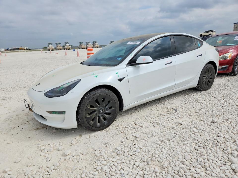 Продажа на аукционе авто 2021 Tesla Model 3, vin: 5YJ3E1EA5MF871828, номер лота: 47889966
