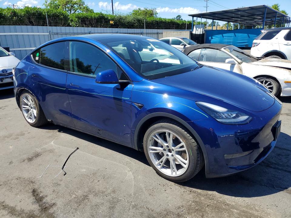 2020 Tesla Model Y მანქანა იყიდება აუქციონზე, vin: 5YJYGDEF0LF005580, აუქციონის ნომერი: 49303686