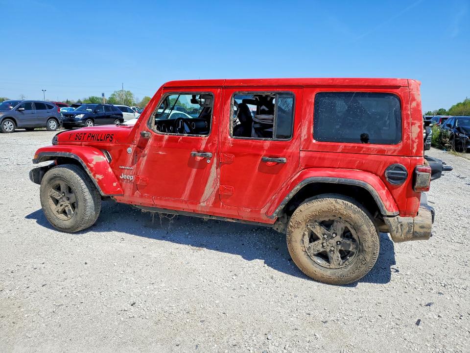 Продажа на аукционе авто 2018 Jeep Wrangler Unlimited, vin: 1C4HJXEN9JW192014, номер лота: 48912896