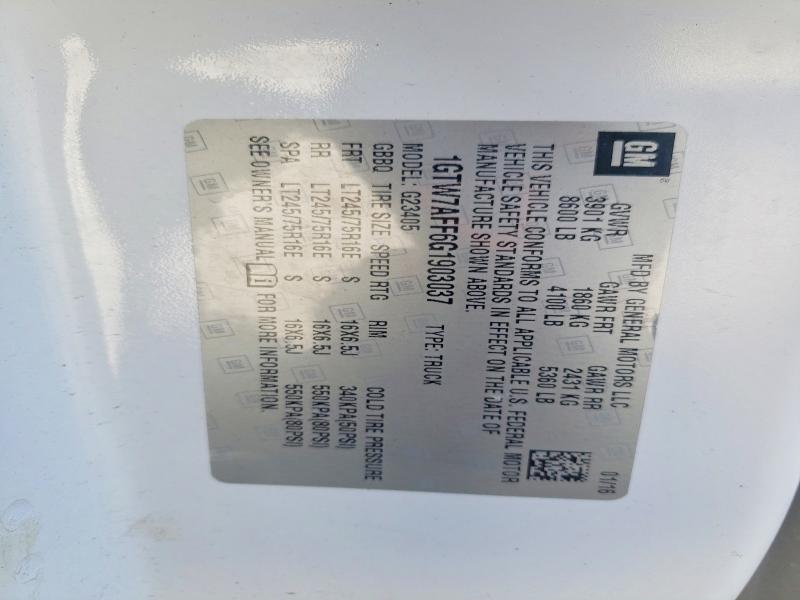 Продажа на аукционе авто 2016 Gmc Savana, vin: 1GTW7AFF6G1903037, номер лота: 49444956