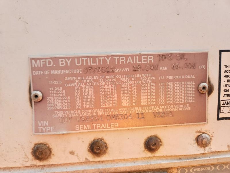 2013 Utility Trailer Vsra Reefe მანქანა იყიდება აუქციონზე, vin: 1UYVS2534DM630411, აუქციონის ნომერი: 50945056