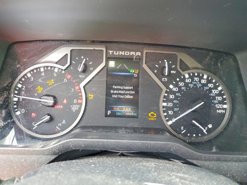 2022 Toyota Tundra მანქანა იყიდება აუქციონზე, vin: 5TFLA5DB5NX055559, აუქციონის ნომერი: 49063806
