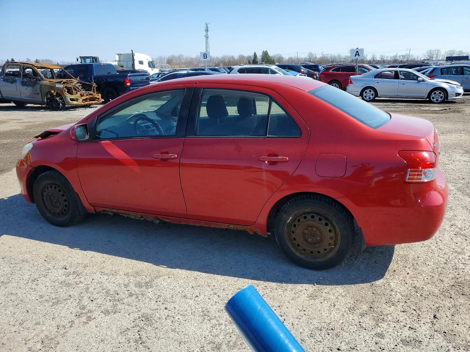 48672586 :رقم المزاد ، JTDBT923981296377 vin ، 2008 Toyota Yaris مزاد بيع