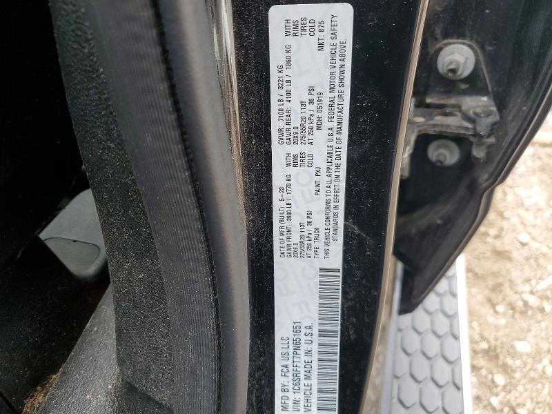 Продажа на аукционе авто 2023 Ram 1500, vin: 1C6SRFFT7PN651651, номер лота: 48246086