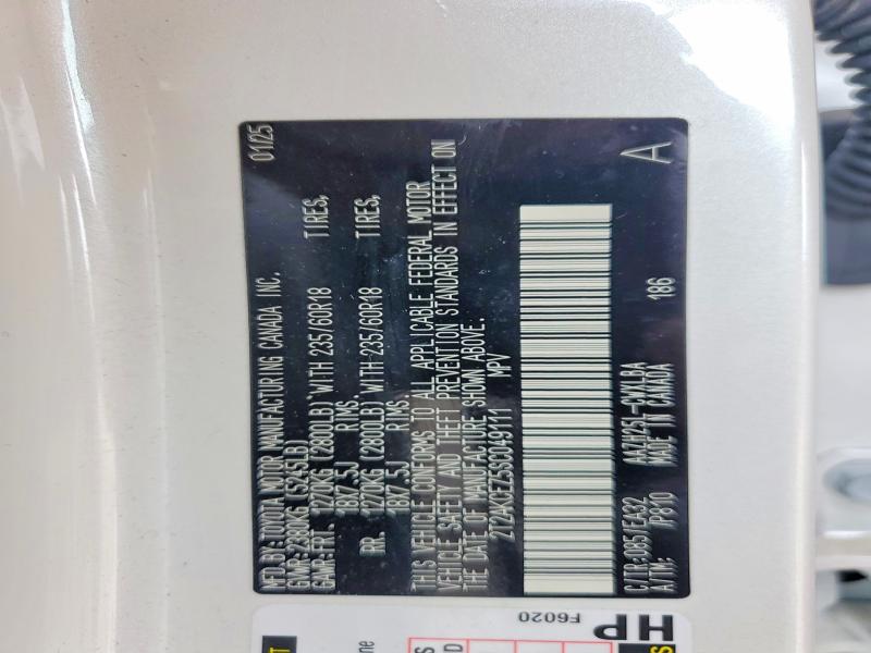 Aukcja sprzedaży 2025 Lexus Nx 350h, vin: 2T2AKCEZ5SC049111, numer aukcji: 49897626