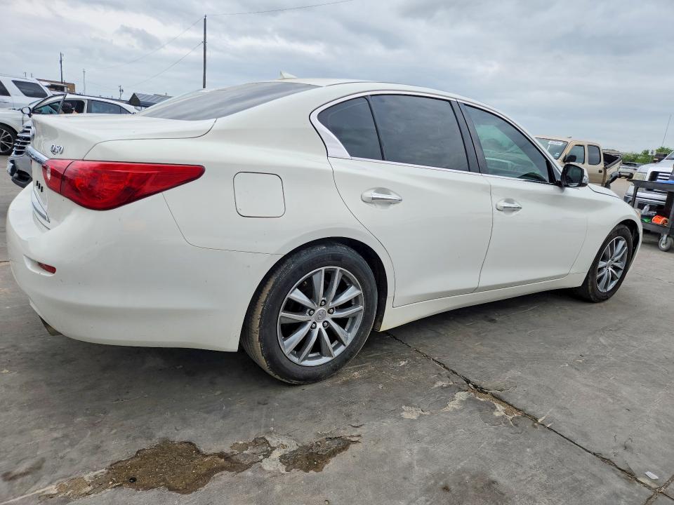 2015 Infiniti Q50 მანქანა იყიდება აუქციონზე, vin: JN1BV7APXFM343627, აუქციონის ნომერი: 48254566