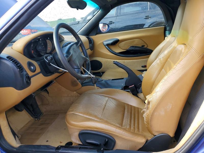 1999 Porsche Boxster მანქანა იყიდება აუქციონზე, vin: WP0CA2986XU626220, აუქციონის ნომერი: 51308126