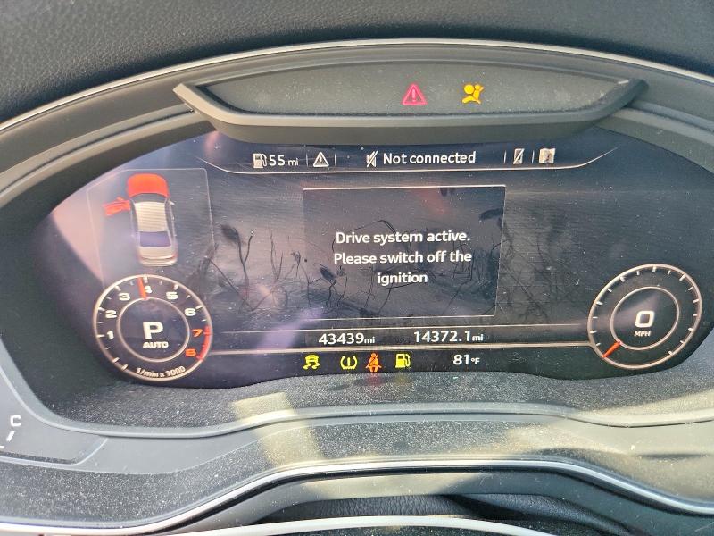 2019 Audi A4 მანქანა იყიდება აუქციონზე, vin: WAUENAF44KN015336, აუქციონის ნომერი: 49211146