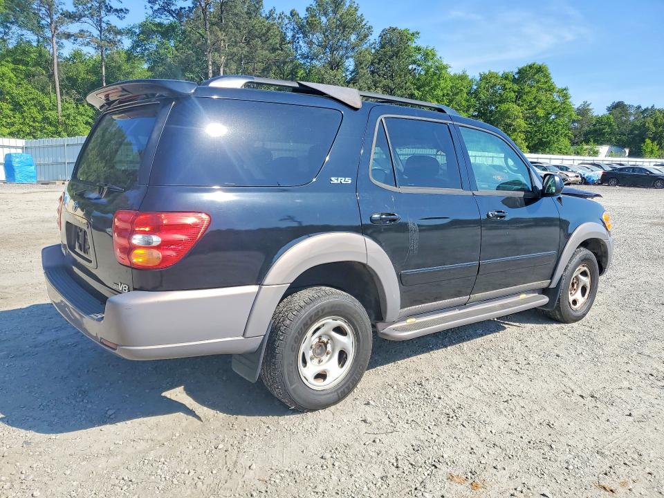 2002 Toyota Sequoia მანქანა იყიდება აუქციონზე, vin: 5TDZT34A12S080489, აუქციონის ნომერი: 49344856
