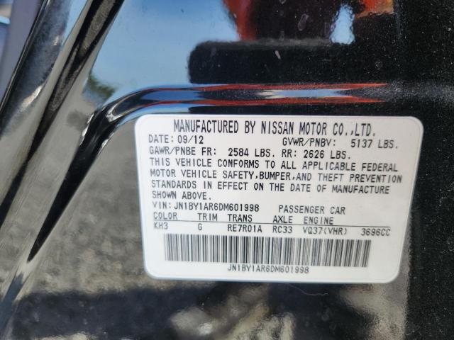 Продаж на аукціоні авто 2013 Infiniti M37 X, vin: JN1BY1AR6DM601998, номер лоту: 48758916