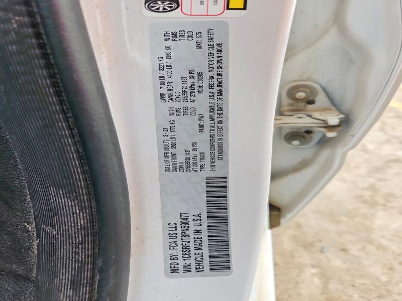 2023 Ram 1500 მანქანა იყიდება აუქციონზე, vin: 1C6SRFJT8PN590477, აუქციონის ნომერი: 48093806