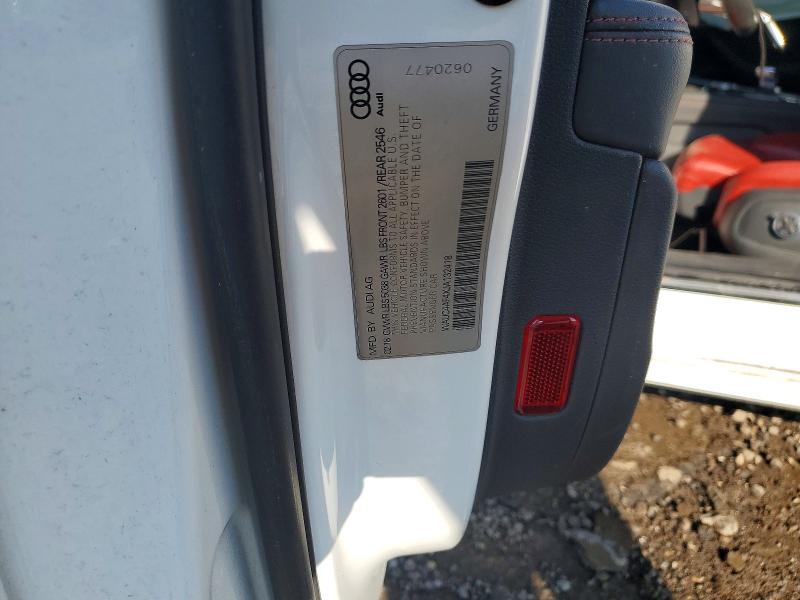 47605396 :رقم المزاد ، WAUC4AF4XJA132418 vin ، 2018 Audi S4 مزاد بيع