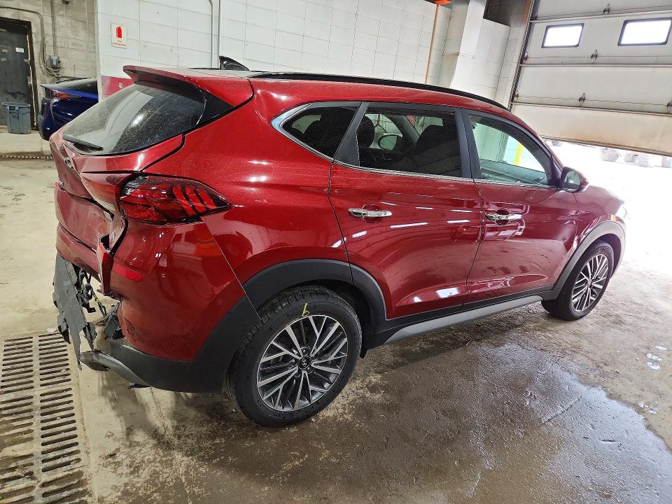 2021 Hyundai Tucson Limited Awd მანქანა იყიდება აუქციონზე, vin: KM8J3CAL4MU383196, აუქციონის ნომერი: 48454006
