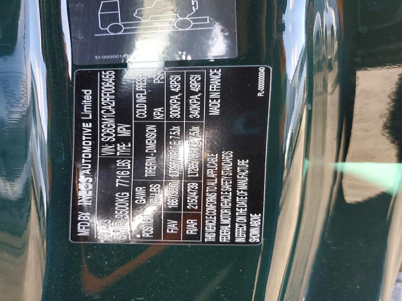 Продажа на аукционе авто 2024 Ineos Automotive Limited Grenadier, vin: SC6GM1CA2RF006455, номер лота: 50252836