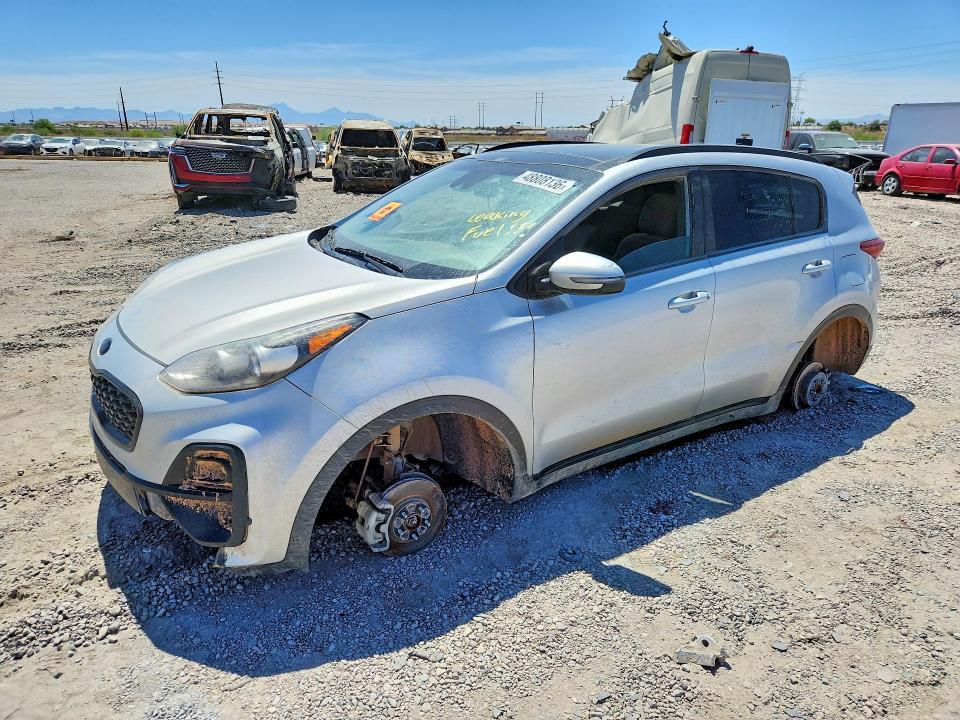 Auction sale of the 2021 Kia Sportage, vin: KNDP63AC6M7918050, lot number: 48967516