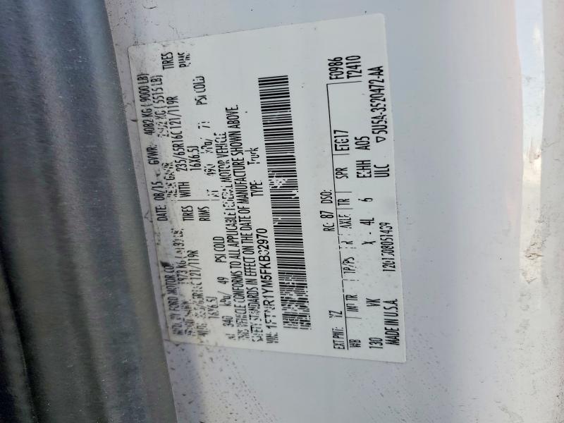 50277356 :رقم المزاد ، 1FTNR1YM5FKB32970 vin ، 2015 Ford Transit مزاد بيع