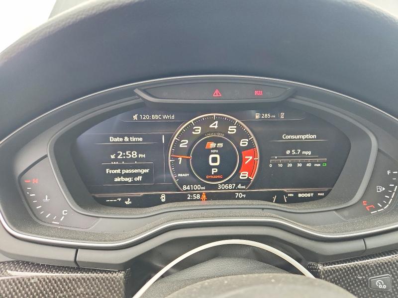 Продаж на аукціоні авто 2018 Audi S5, vin: WAUC4CF53JA045027, номер лоту: 51807916
