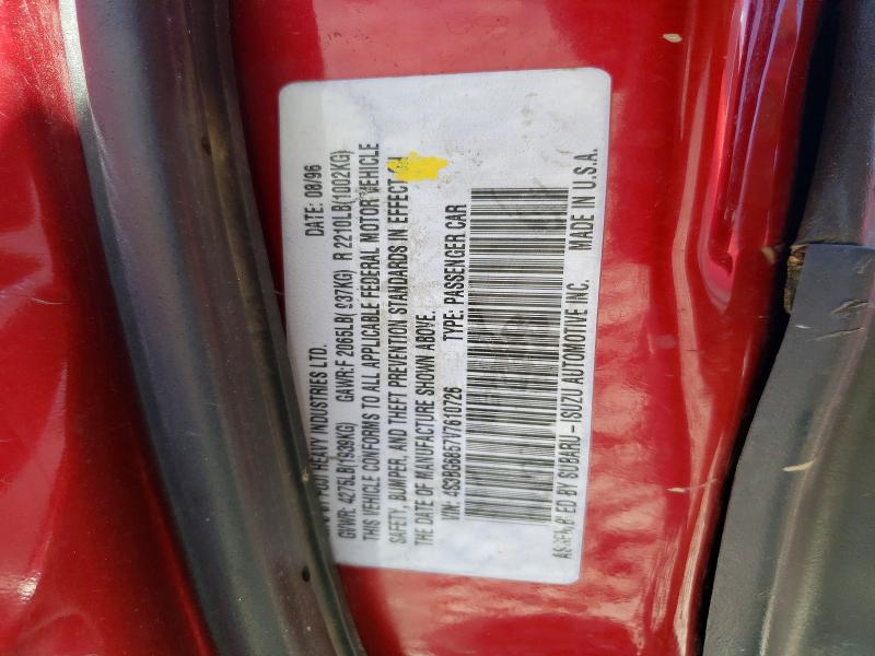 Aukcja sprzedaży 1997 Subaru Legacy, vin: 4S3BG6857V7610726, numer aukcji: 48649606