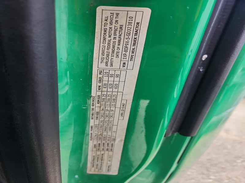 2016 Peterbilt 579 მანქანა იყიდება აუქციონზე, vin: 1XPBDP9X5GD323810, აუქციონის ნომერი: 49278746