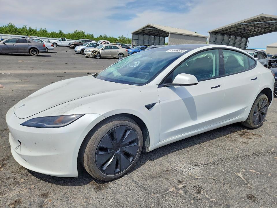 49858546 :رقم المزاد ، 5YJ3E1EB2RF797199 vin ، 2024 Tesla Model 3 مزاد بيع