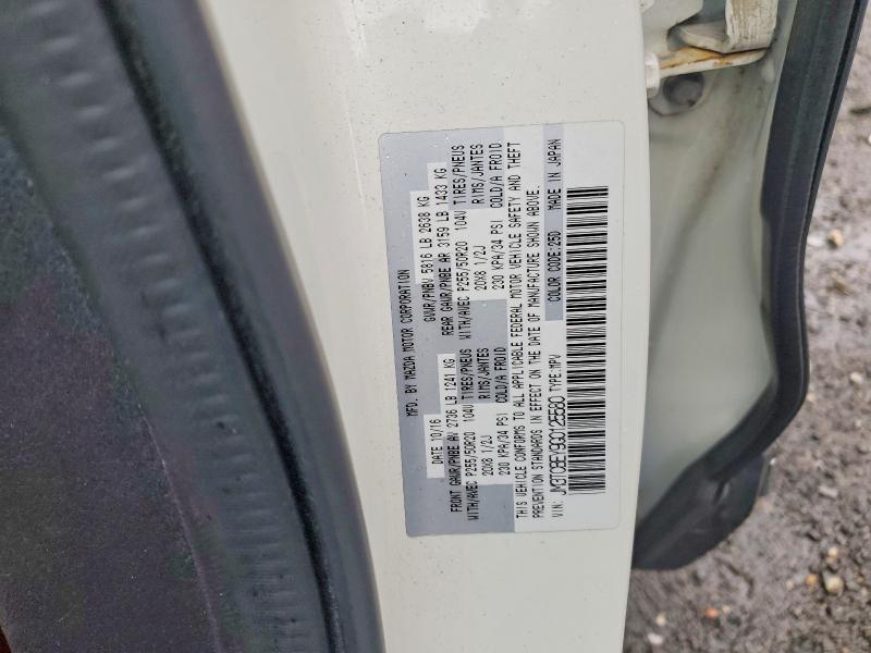 Aukcja sprzedaży 2016 Mazda Cx-9, vin: JM3TCBEY9G0125580, numer aukcji: 51319726