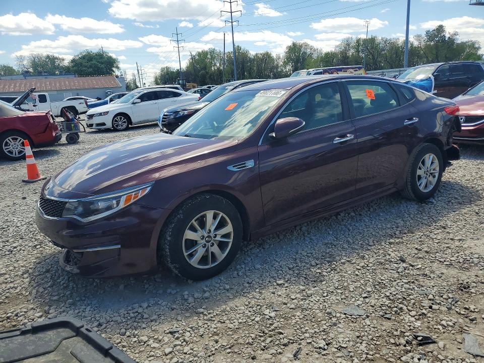 49821106 :رقم المزاد ، 5XXGT4L31GG030295 vin ، 2016 Kia Optima مزاد بيع