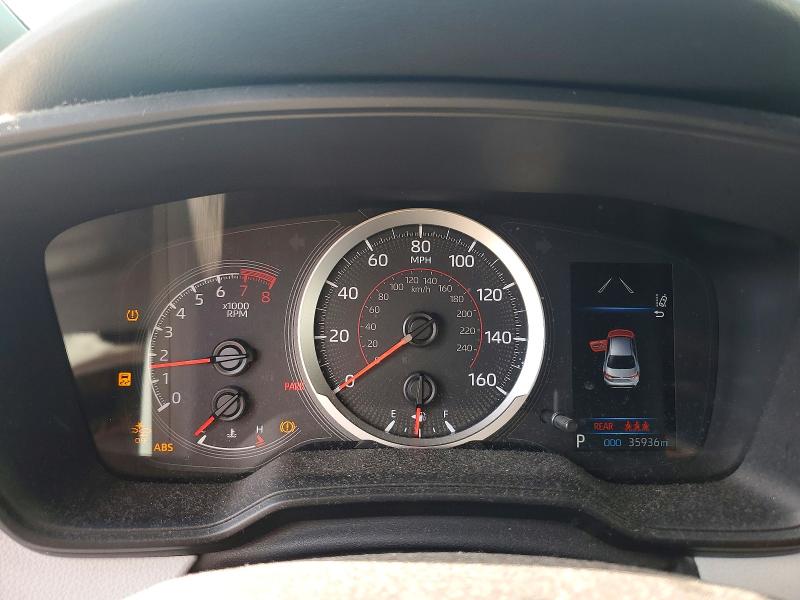2022 Toyota Corolla მანქანა იყიდება აუქციონზე, vin: 5YFS4MCE1NP119782, აუქციონის ნომერი: 51354876