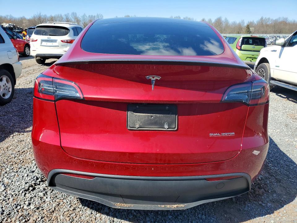48955026 :رقم المزاد ، 7SAYGDEF5SA348125 vin ، 2025 Tesla Model Y مزاد بيع