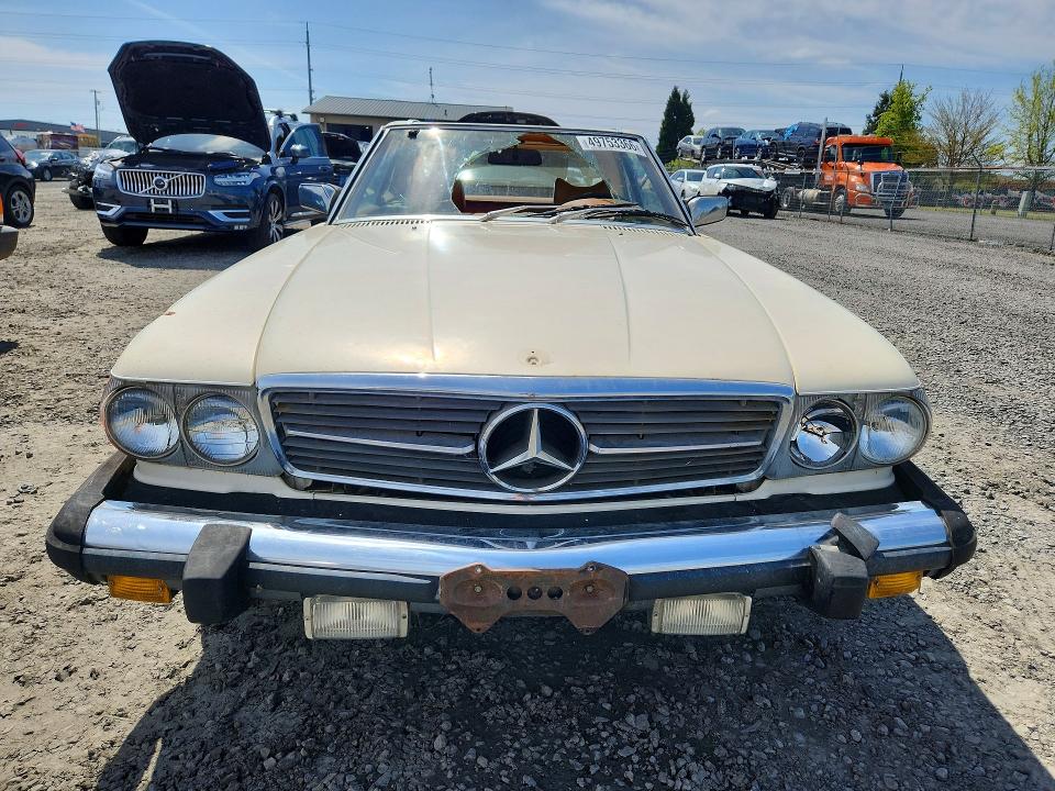 1979 Merz Sl Sl450 მანქანა იყიდება აუქციონზე, vin: 10704412053571, აუქციონის ნომერი: 49753366