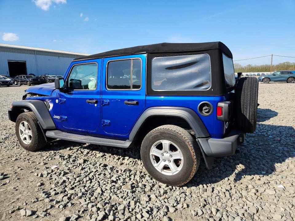 2020 Jeep Wrangler Unlimited მანქანა იყიდება აუქციონზე, vin: 1C4HJXDG7LW215005, აუქციონის ნომერი: 49732966
