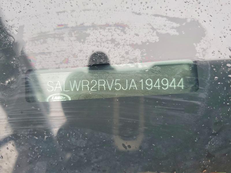 Продажа на аукционе авто 2018 Land Rover Range Rover Sport, vin: SALWR2RV5JA194944, номер лота: 48749846
