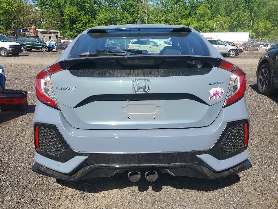 48544886 :رقم المزاد ، SHHFK7H44HU202999 vin ، 2017 Honda Civic مزاد بيع