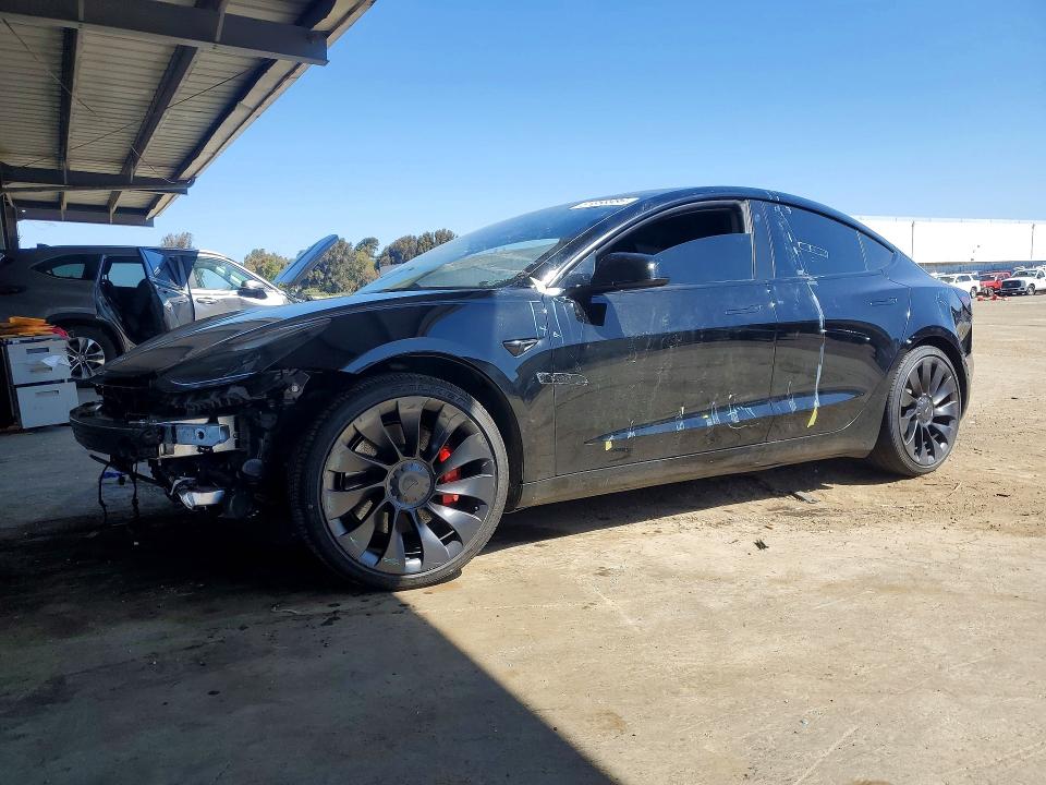 2022 Tesla Model 3 მანქანა იყიდება აუქციონზე, vin: 5YJ3E1EC4NF264807, აუქციონის ნომერი: 51858986