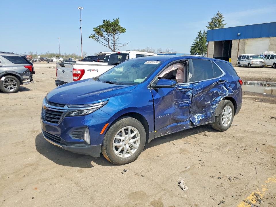 Aukcja sprzedaży 2022 Chevrolet Equinox, vin: 3GNAXKEV8NL171287, numer aukcji: 50822826
