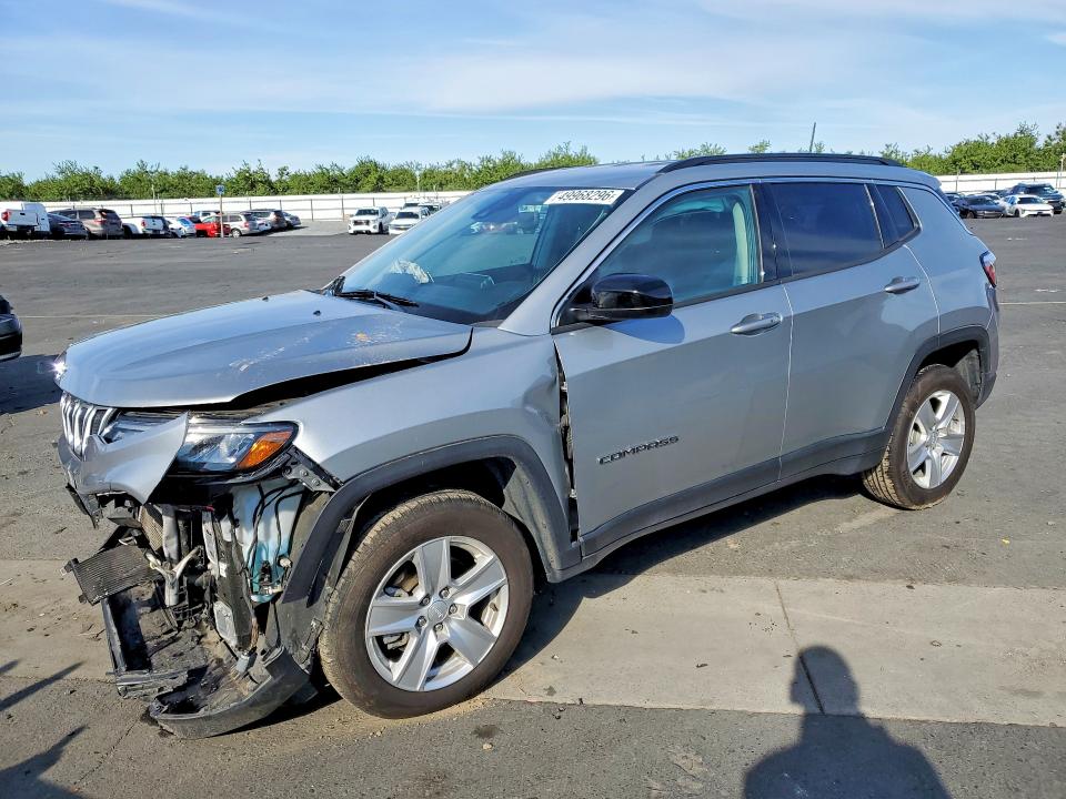 Aukcja sprzedaży 2022 Jeep Compass, vin: 3C4NJDBB1NT103169, numer aukcji: 49968296
