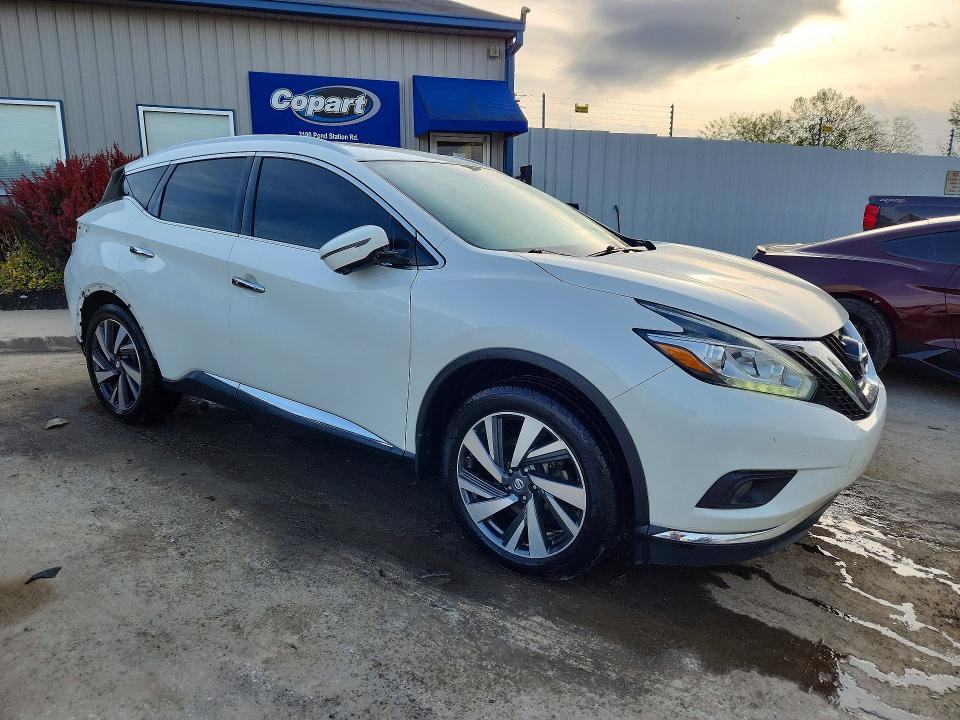 49425906 :رقم المزاد ، 5N1AZ2MH7JN164822 vin ، 2018 Nissan Murano مزاد بيع