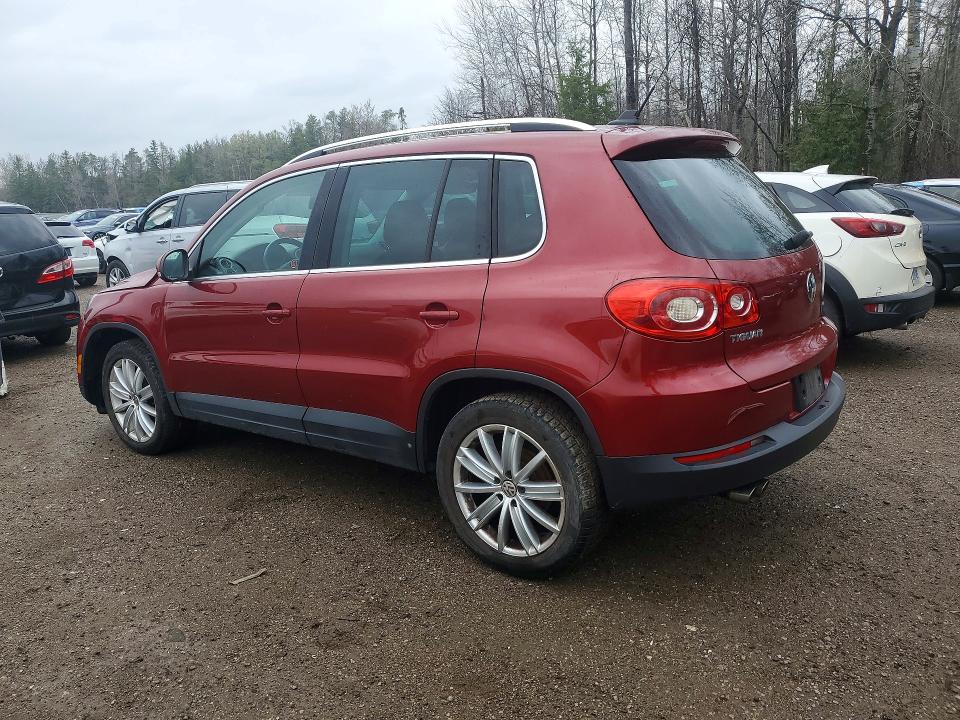 49851966 :رقم المزاد ، WVGBV75NX9W543157 vin ، 2009 Volkswagen Tiguan مزاد بيع