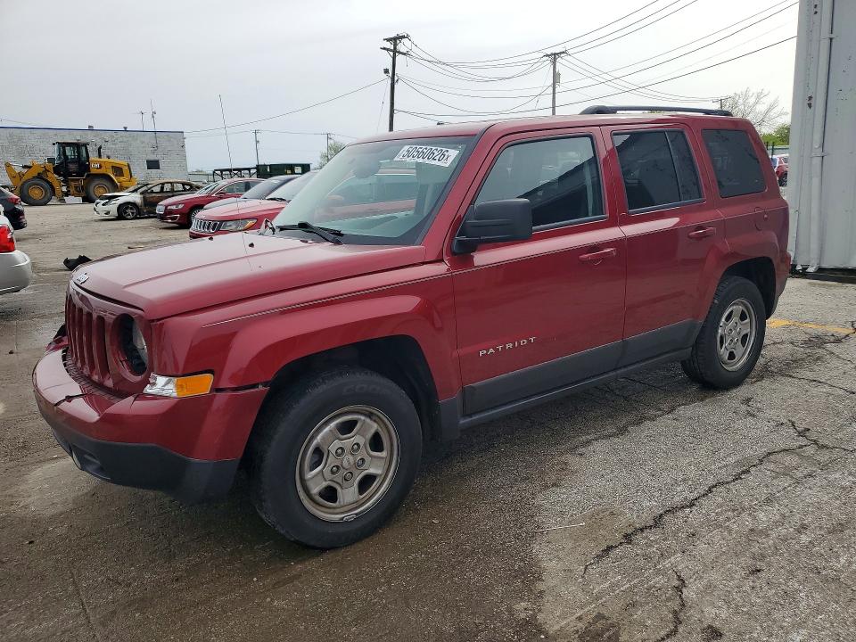 50560626 :رقم المزاد ، 1C4NJPBA7GD783578 vin ، 2016 Jeep Patriot مزاد بيع