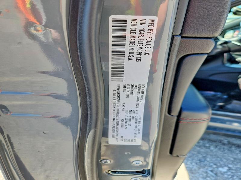 Продаж на аукціоні авто 2021 Jeep Grand Cherokee, vin: 1C4RJFLT2MC891135, номер лоту: 50639816