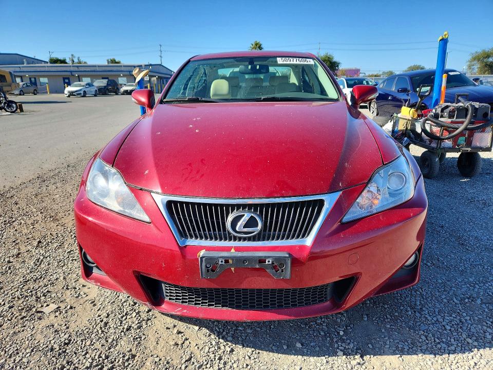 Aukcja sprzedaży 2012 Lexus Is, vin: JTHBF5C2XC5172737, numer aukcji: 50977606